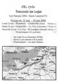 2006 : Beaumetz - St Lunaire 526 km